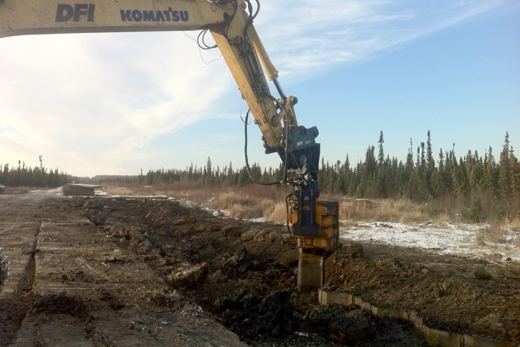 Sheet Pile Install